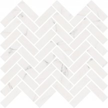 ABK Sensi Classic Mosaic Chevron Statuario White Sable 30x30
