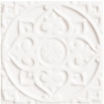 Adex Earth Relieve Mandala Energy Navajo White 15x15