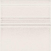 Adex Modernista Rodapie Clasico CC Blanco 15x15