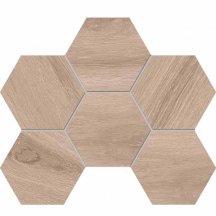 Ametis Selection Мозаика Si01 Hexagon Мат 25x28.5
