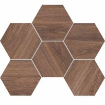 Ametis Selection Мозаика Si02 Hexagon Мат 25x28.5