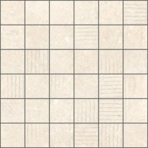 Aparici Baffin Beige Mud Mosaico 5x5 29.75x29.75