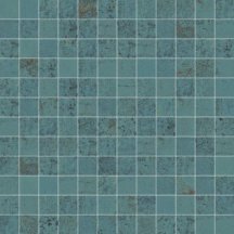 Aparici Metallic Green Mosaico 2.5x2.5 29.75x29.75