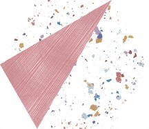 Aparici Stracciatella Pink Natural 25x29