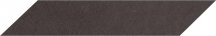 Apavisa Nanoconcept Black Incrociato Chevron 7.3x36.33