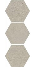 Apavisa Nanoconcept Grey Mix Hexagon 25x29