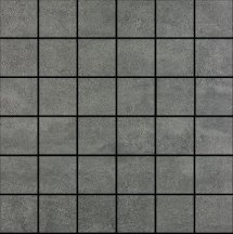 Apavisa Pelle Anthracite Natural Mosaic 5x5 29.75x29.75