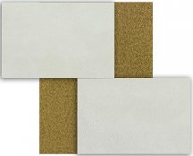 Apavisa Pelle Gold Mix Natural Mosaic Brick 28.5x28.5