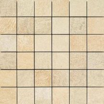 Apavisa Quartzstone Deco Beige Estructurado Mosaico 5x5 29.75x29.75