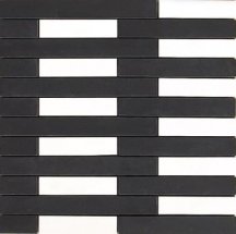 Apavisa Spectrum Black Satinado Mosaic Link 29.75x29.75
