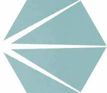 Apavisa Starline Blue Natural Hexagon 25x29