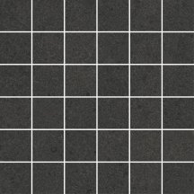 Arcana Black And Cream Black Mosaic Night 30x30