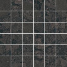Arcana Black And Cream Black Mosaic Space 30x30