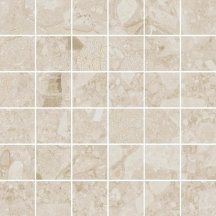 Arcana Black And Cream Cream Mosaic Beach 30x30