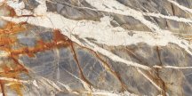 Ariostea Ultra Marmi Blue Tempest Block A Luc Shiny 6 mm 150x300