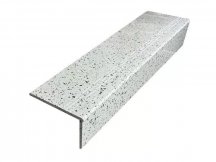 Armano Terrazzo Ступень фронтальная Polish Silver 30x120
