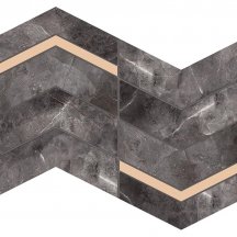 Arte Blackwall Mozaika Black 25x29.8