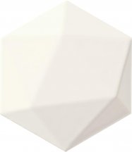 Arte Origami White Hex 11x12.5