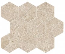 Atlas Concorde Boost Stone Cream Mosaico Hex 25x28.5