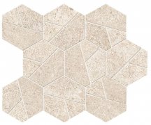 Atlas Concorde Boost Stone Ivory Mosaico Hex 25x28.5