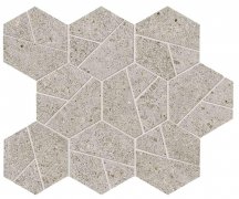 Atlas Concorde Boost Stone Pearl Mosaico Hex 25x28.5