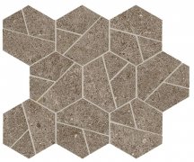 Atlas Concorde Boost Stone Taupe Mosaico Hex 25x28.5