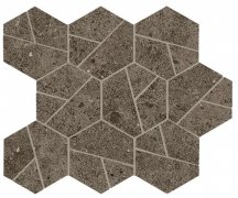 Atlas Concorde Boost Stone Tobacco Mosaico Hex 25x28.5
