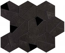 Atlas Concorde Boost Tarmac Mosaico Hex Black 25x28.5