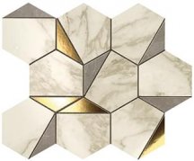 Atlas Concorde Marvel Edge Gold Hex Gris Calacatta 25.1x29