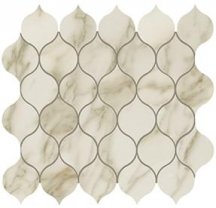 Atlas Concorde Marvel Edge Royal Calacatta Drop Mosaic 27.2x29.7