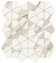 Atlas Concorde Marvel Meraviglia Calacatta Bernini Hexagon Lapp 40.3x46.6