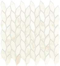 Atlas Concorde Marvel Shine Calacatta Delicato Mosaico Twist Silk 30.5x30.5
