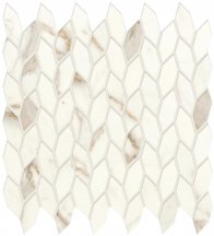 Atlas Concorde Marvel Shine Calacatta Prestigio Mosaico Twist Silk 30.5x30.5