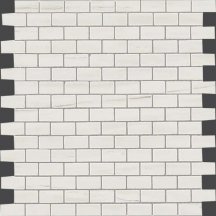Atlas Concorde Marvel Stone Bianco D. Mosaico Lapp. Burattato 29.8x29.8