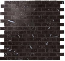 Atlas Concorde Marvel Stone Nero M. Mosaico Lapp. Burattato 29.8x29.8