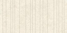 Atlas Concorde Marvel Travertine White Cross Chiselled Urban Grid 29.5x60