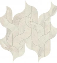 Atlas Concorde Marvel X Calacatta Perla Mosaico Waterfall Lappato 30.5x27.7