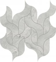 Atlas Concorde Marvel X Grey Cloud Mosaico Waterfall Lappato 30.5x27.7