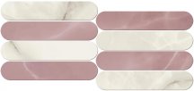 Atlas Concorde Russia Symphonyx Crystal Rose Ellipse Lap 23.5x56