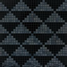 Bisazza Decori 20 Giza Nero 64.7x64.7