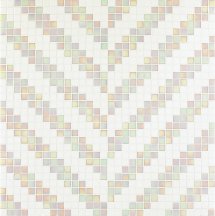 Bisazza Decori 20 Twill Bianco 64.7x64.7