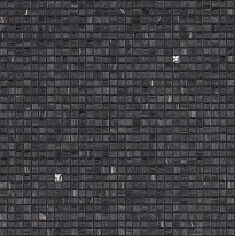 Bisazza The Crystal Collection Rain Black 32.2x32.2