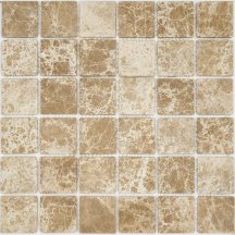 Caramelle Pietrine Emperador Light Mat 48x48 30.5x30.5
