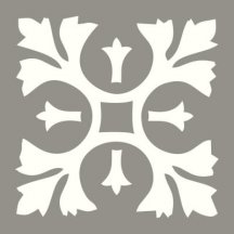 Carodeco Les Fleurs Et Arabesques 3990-1 20x20