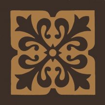 Carodeco Les Fleurs Et Arabesques 7080-1 20x20
