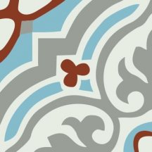 Carodeco Les Fleurs Et Arabesques 7670-1 20x20
