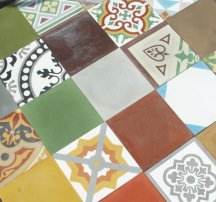 Carodeco Les Geometrique Caro Mix Set 45 Pcs 20x20