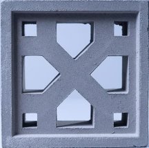 Carodeco Les Moucharabiehs Cement Block 3 19.5x19.5