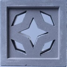 Carodeco Les Moucharabiehs Cement Block 7 19.5x19.5