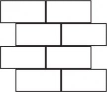 Casa Dolce Casa Materia Project 01 Honed 7.5x15 6 mm Muretto 30x30